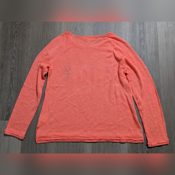 Lilly Pulitzer Sunny Coral Long Sleeve Sweater - M - Preloved - Picture 5 of 5